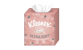 Kleenex Ultra Soft Cube Rose